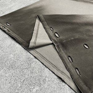 Precio al por mayor Vintage Ragged O-cuello diseñador personalizado hombres <span class=keywords><strong>camiseta</strong></span> de gran tamaño de moda <span class=keywords><strong>camiseta</strong></span> para hombres de alta calidad - Product Image 5