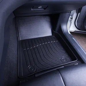 Tpe tapete automotivo 3d, tapete esteira de carro com proteção para todo o tempo para interior do carro