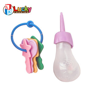 <span class=keywords><strong>ตุ๊กตา</strong></span>เด็ก Lucky Toys ขนาด 13 นิ้ว พร้อมม้าโยก ขวดนม <span class=keywords><strong>กุญแจ</strong></span> และม้าโยกแบบทรอยัน ของขวัญคริสต์มาส - Product Image 5