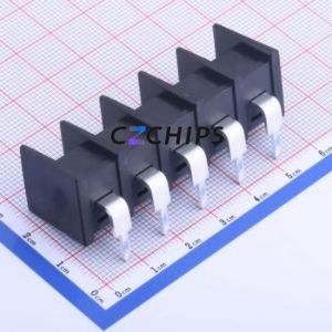 KF65R-11.0-5P Barrier Terminal Block Bent Lead Through Hole,P=11mm Connector Two Sides 11mm 1x5P Right Angle Pin - Product Image 2