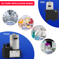 Tête de pompe à air de vente chaude 12V 24V 12W 12L/min pompe à vide à courant continu VN-C3 pour l'industrie, l'agriculture et d'autres domaines