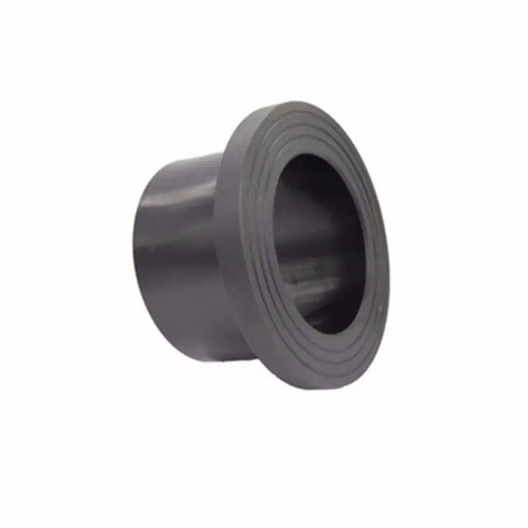 DN23mm-1200mm hdpe flangia adattatore stub end con anello di supporto per tubo hdpe prezzo di fabbrica diretto