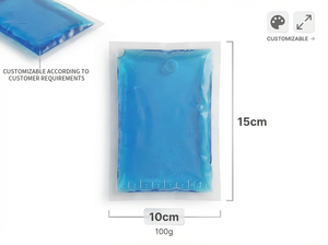 <span class=keywords><strong>Bolsa</strong></span> de <span class=keywords><strong>Gel</strong></span> Frío/Caliente Reutilizable HANERSHI, 15x10cm, Rectangular, Flexible, Clase I Médica, <span class=keywords><strong>para</strong></span> Tratamiento de <span class=keywords><strong>Lesiones</strong></span> y Alivio del Dolor, Venta al Por Mayor - Product Image 2
