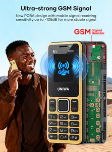 Teléfono con Función de Carga Tipo C, Teclado Estilo <span class=keywords><strong>Fibra</strong></span> de Carbono, Teléfono Móvil Básico Moderno - Product Image 2