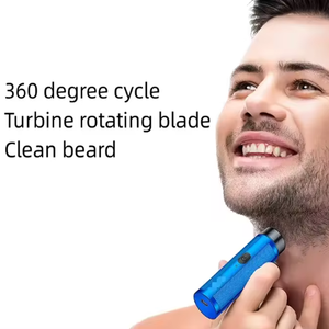 Mini Afeitadora Eléctrica Portátil <span class=keywords><strong>de</strong></span> Uso en Húmedo y Seco Recargable por USB Resistente al Agua <span class=keywords><strong>de</strong></span> Carga Rápida - Product Image 6