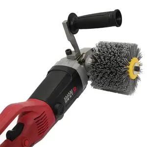 Hot selling electric brush for wood industrial abrasive nylon cleaning cylinder roller brush for polishing