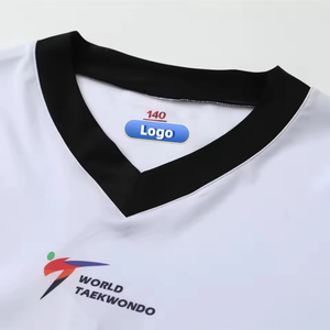 <span class=keywords><strong>Dobok</strong></span> de <span class=keywords><strong>Taekwondo</strong></span> Ligero y Personalizable, Ropa de Artes Marciales, Uniforme de <span class=keywords><strong>Taekwondo</strong></span> Aprobado por la <span class=keywords><strong>WTF</strong></span> para Entrenamiento y Competición - Product Image 3