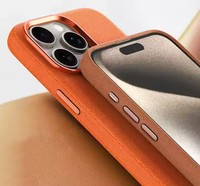 Le plus récent étui magnétique en cuir PU d'affaires de luxe pour iPhone 16 Plus 15 14 Pro Max léger aimant mince chargeur sans fil couverture arrière