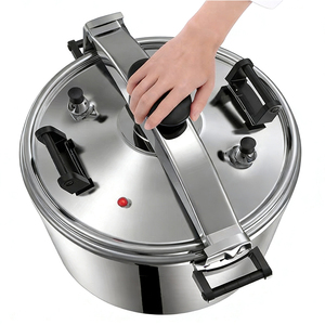 Marmite multifonctionnelle en <span class=keywords><strong>aluminium</strong></span> anti-explosion de grande capacité avec base composite double couche et fonction autocuiseur. - Product Image 2