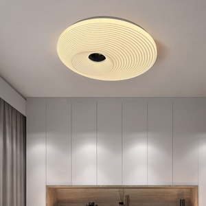 مصابيح سقف مستديرة دافئة بإضاءة Led مبتكرة لغرفة النوم وغرفة المعيشة مصابيح سقف حديثة Led منزلية بسيطة - Product Image 4