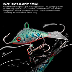 Vtavta-cebos de hundimiento brillantes, 50mm, 7,5g, cabeza de plantilla de metal para <span class=keywords><strong>pesca</strong></span> en hielo, agua salada, para <span class=keywords><strong>invierno</strong></span> - Product Image 4