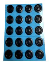 Autocollants de patte de souris ronds en PTFE 100 %, glisse fluide, longue durée de vie, pour souris de jeu e-sport et de bureau, étiquette d'emballage