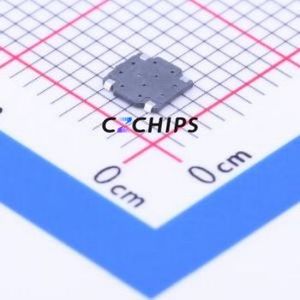 1TS017C-2500-0400-CT Tactile Switch SMD,3.7x3.7mm Switch Single Pole Single Throw Round Button 2.5N Vertical Mount - Product Image 2