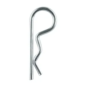 Pasador de seguridad tipo R de acero de liberación rápida para maquinaria agrícola y enganches de remolque - Product Image 1