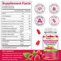 ArtoaLabs OEM Bonbons Gommeux au Glycinate de Magnésium pour le Soutien du Sommeil, 120 Unités, pour Femmes Adultes, Énergie, Santé Cardiaque, Complément Cardiovasculaire