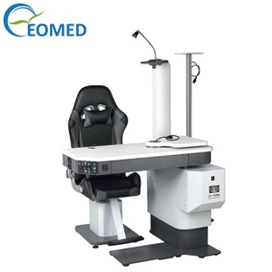 Unité optique LY-199X, table combinée pour la réfraction ophtalmique, table d'optométrie avec chaise, ensemble combiné - Product Image 1