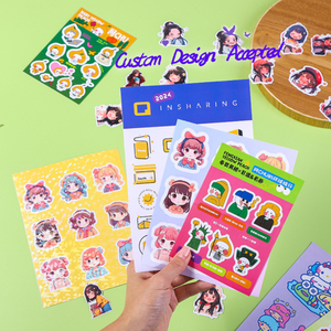 Pegatinas Decorativas <span class=keywords><strong>de</strong></span> PVC con Diseño <span class=keywords><strong>de</strong></span> Dibujos Animados Personalizados, Ecológicas, Autoadhesivas, Impermeables, Impresas en Huecograbado, Troqueladas, Impresas en Serigrafía <span class=keywords><strong>para</strong></span> el Hogar - Product Image 3