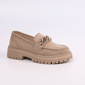Wholesale Light Breathable Slip-On <strong>Loafers</strong> Casual Shoes Latest Ladies <strong>Suede</strong> <strong>Loafers</strong> Women - Product Image 3