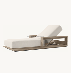 Conjuntos de Muebles de Jardín Clásicos para Exteriores Sassanid, Tumbonas de Teca para Hotel, Tumbona Ajustable de Teca <span class=keywords><strong>Bahia</strong></span> - Product Image 4