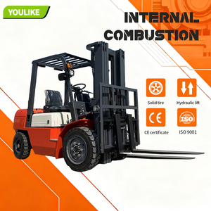 รถยกดีเซลขับเคลื่อน 4 ล้อ แบบถ่วงน้ำหนัก สำหรับงานหนักในคลังสินค้า - Product Image 1