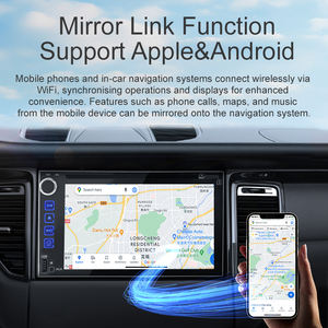 Reproductor de <span class=keywords><strong>DVD</strong></span> para Auto SEMAITU de 6.2 Pulgadas y 2 Din, con Apple CarPlay, Pantalla Táctil, Radio, Bluetooth, Android Auto/FM/USB - Product Image 3