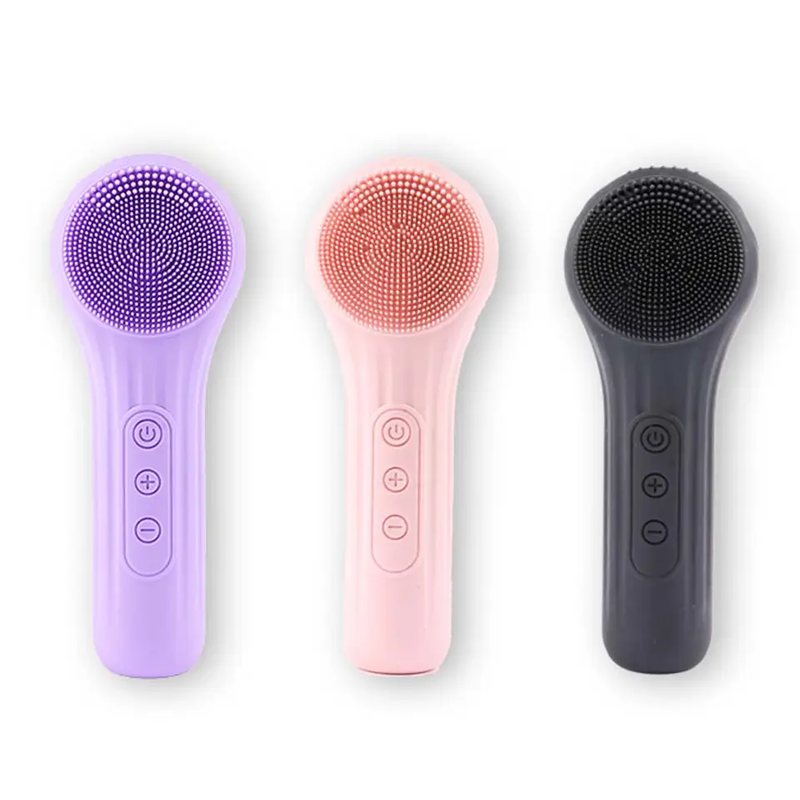 Handheld Facial Massager Waterproof Soft Silicone