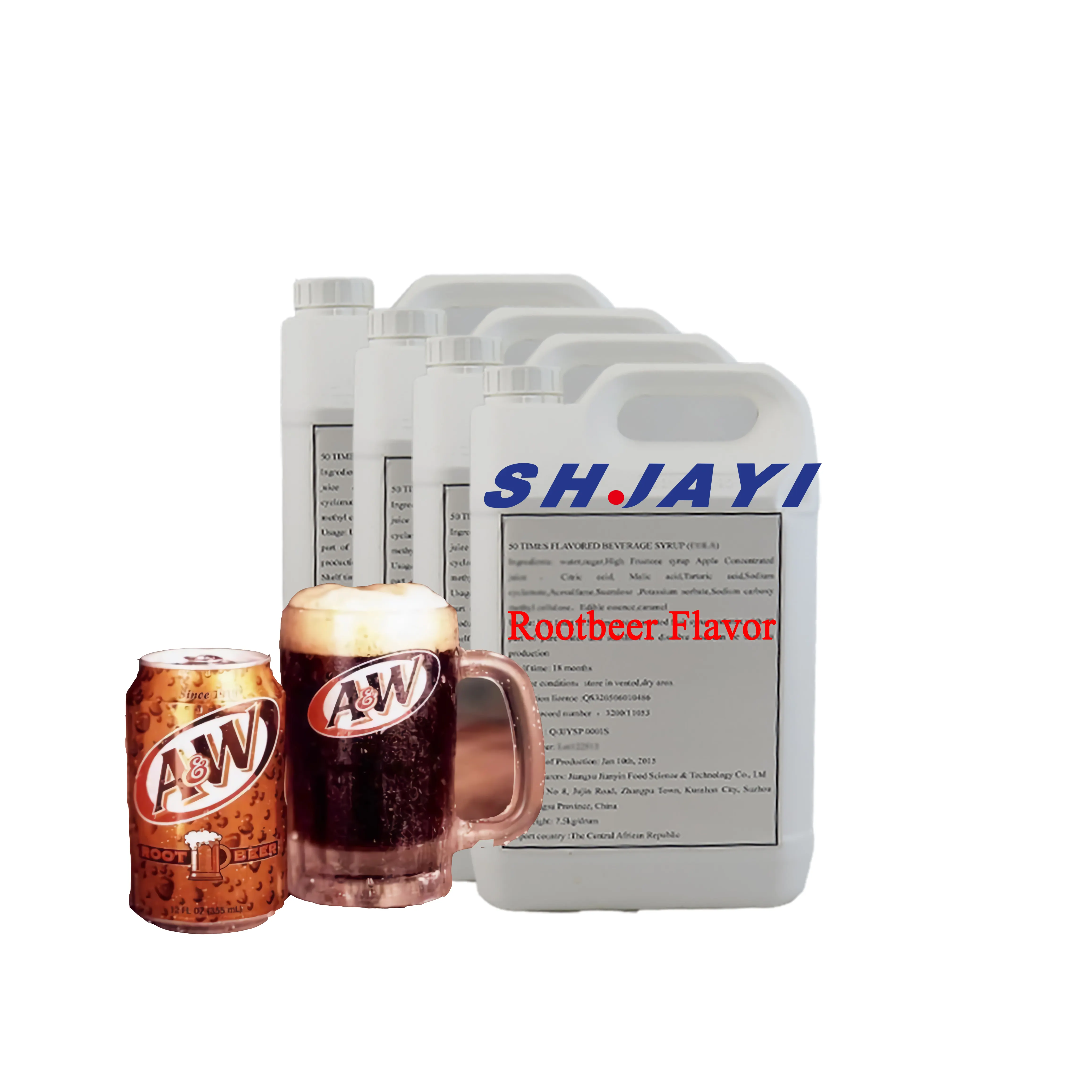 2024 New 50 Times classic exotic flavored Carbonated Soft Drink SHJAYI CSD Syrup root beer taste Beverage Sparkling Fresh