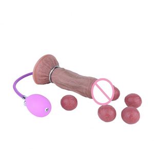 Pneumatic Ovipositor Realistic Lay Eggs Anal Toys <b>Dildo</b> With 5 Eggs Adult Men Women G-Spot Massage Masturbate Sex Toys - Product Image 4