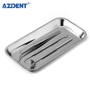 Vassoi in metallo di alta qualità strumenti da laboratorio strumenti per forniture chirurgiche vassoi in metallo per clinica odontoiatrica - Product Image 3