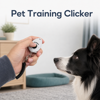 Anneau d'entraînement pour chien en plastique, dispositif portable d'entraînement pour animaux de compagnie, vente en gros directe d'usine