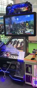 Machine de jeu <span class=keywords><strong>d</strong></span>'arcade de simulateur vidéo de tir de pistolet LCD 65 à pièces Storm 1 pour 2 joueurs pour FEC - Product Image 5