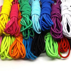 Cordon élastique de haute qualité de 1 à 12 mm de couleur unie pour chaussures, sacs, vêtements, textiles de maison - Vente chaude directement de l'usine - Product Image 2