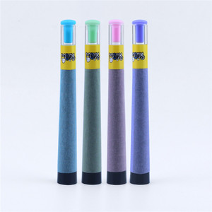 Pink Cigarette Rolling Paper <b>Smoking</b> Glass Rolled Cone Glass Filter Tip Pre-Made Rolled Cones with Silicone Plug and Filter Mesh - Product Image 6