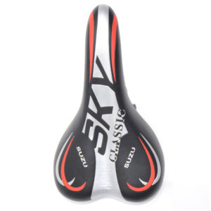 Sillín de Bicicleta de Carretera Nuevo 2026, Asiento de Bicicleta de Montaña <span class=keywords><strong>MTB</strong></span>, Sillín de Cuero <span class=keywords><strong>para</strong></span> Hombre con Carcasa de Acero - Product Image 6