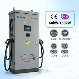 Estación de Carga Rápida para Vehículos Eléctricos de 60kW-160kW CC, Nivel 3, de Pie, para <span class=keywords><strong>Autobuses</strong></span>, Camiones y Logística - Product Image 1