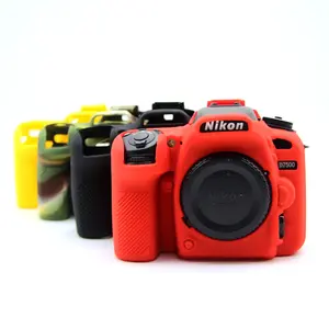 Nikkor D7500 appareil photo reflex boîtier en silicone souple housse de protection pour DSLR et sacs vidéo sans miroir - Product Image 1