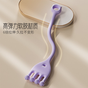 อุปกรณ์ฝึกนิ้วเท้า TPE เครื่องเสริมความแข็งแรงของอุ้งเท้า อุปกรณ์ออกกำลังกายแบบพกพาสำหรับการเต้นและการยืดขา - Product Image 4