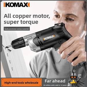 Taladro Eléctrico KOMAX 220V de Alta Potencia, Multifuncional, Enchufable, de Grado Industrial para Uso Doméstico, Taladro Tipo Pistola - Product Image 2