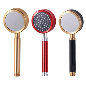 ชุดฝักบัวหกชิ้นทรงกลมโลหะทนทานทันสมัยสำหรับห้องน้ำ - Product Image 3