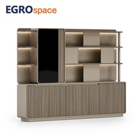 EGROspace Meuble de bureau moderne et populaire, armoire de rangement en bois avec tiroirs pour gestionnaires, vente en gros
