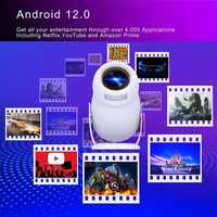 Cartographie professionnelle 300 Lumens Android 12 1080P faisceau 3D prêt passif Portable Mini chinois fait maison 4K vidéo projecteur Y400