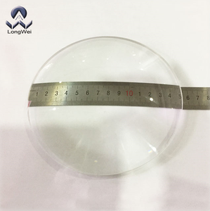 Diámetro 150mm dioptrías 200 grados redondo <span class=keywords><strong>plano</strong></span> convexo lente esférica para instrumento óptico - Product Image 1