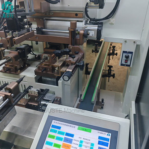 Machine d'impression sérigraphique rotative de haute précision pour bouteilles en acier inoxydable, métal, <span class=keywords><strong>verre</strong></span>, bouteilles cubiques, de shampoing pour bébé, de bière et de grands flacons - Product Image 5