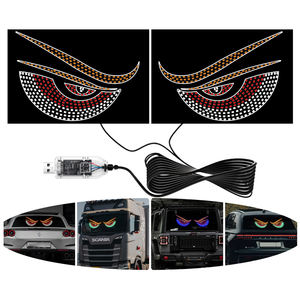 Panel LED de Matriz de Ojos de Diablo con Expresiones Divertidas, Pantalla LED Suave para Ventana, Letrero LED Digital para Camión y Coche JHS-Z-25 12V 5W, Venta al por Mayor - Product Image 3