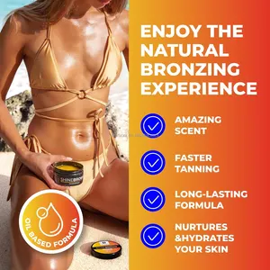 Gran oferta, crema aceleradora de bronceado Premium Shine Brown, eficaz en tumbonas y Sol al aire libre, crema marrón brillante de bronceado Natural