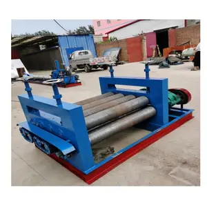 steel plate straightening machine uncoiler straightener flat lapping machine