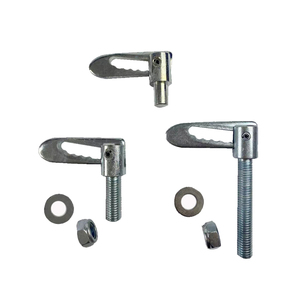 Abrazaderas para Mangueras y Cables de PVC Revestidas de Goma EPDM de Acero Inoxidable, Tipo R Métrico, Galvanizadas, Tianjin 001 - Product Image 4