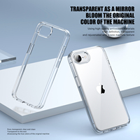 Coque de téléphone transparente en PC de haute qualité, résistante au jaunissement, pour iPhone 2025 16e 2026 17e