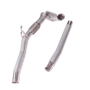 Pour 18 <span class=keywords><strong>Audi</strong></span> <span class=keywords><strong>S3</strong></span> 2.0 système d'échappement <span class=keywords><strong>Quattro</strong></span> quatre tuyaux d'échappement avec tuyau d'échappement Cat Down avec isolation - Product Image 1
