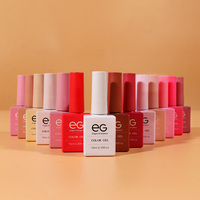 Kit de vernis à ongles en gel 60 couleurs FSX avec base et top coat mat brillant, ensemble de vernis à ongles en gel, accessoires de manucure à retirer par trempage